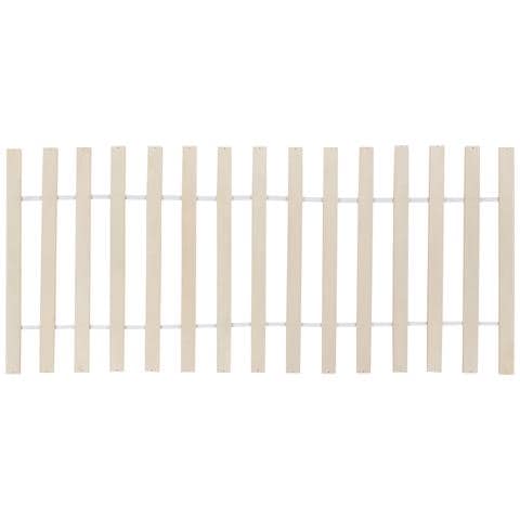 Letto Per Bambini Legno Di Pino Bianco 90 X 200 Cm Orlu - Foto 8