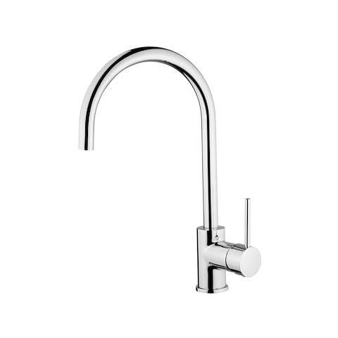 Miscelatore da Cucina F2000-ALTO 8458001 Classic con Canna Girevole a 360° Colore Cromo - Foto 1