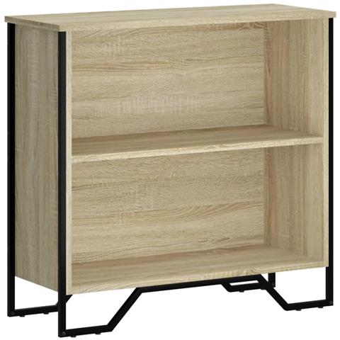 Libreria Rovere Sonoma 80x31x74,5 Cm In Legno Multistrato - Foto 2