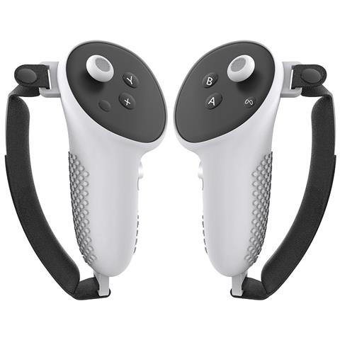 Il Controller In Silicone Impugna La Copertura Protettiva Per Meta Quest 3 White - Foto 1