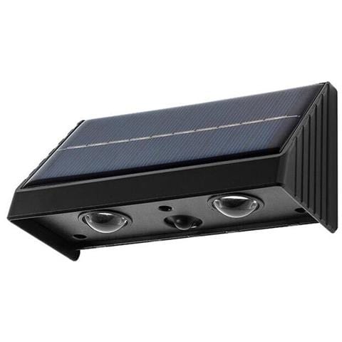 Applique Led Luce Bianca 3 Watt Pannello Solare Lampada Da Parete Esterno Ip65 - Foto 1