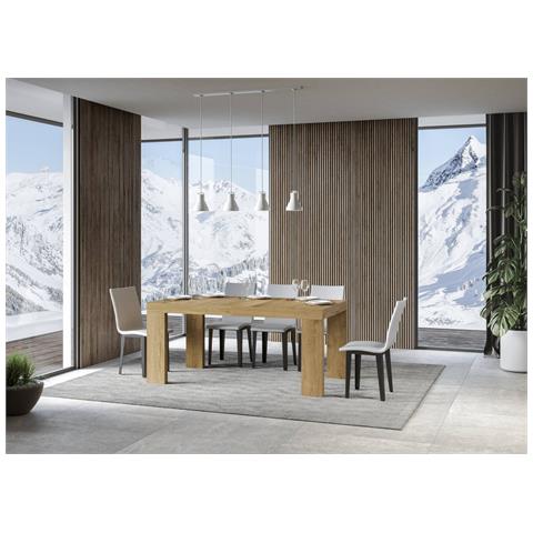 Tavolo Allungabile 90x180/284 Cm Roxell Premium Quercia Natura - Foto 4
