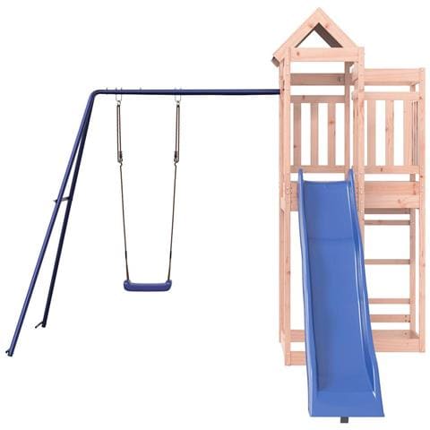 Set Da Gioco Da Esterno In Legno Massello Di Douglas - Foto 3