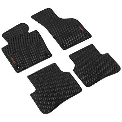 , Set Tappeti Su Misura In Eco Gomma - Compatibile Per Volkswagen Passat 4p (03/05>12/10) - Volkswagen Passat Cc (06/08>02/12) - Volkswagen Passat Variant (09/05>12/10) - Foto 1