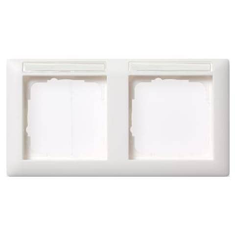 Standard 55 Bianco Placca Per Interruttori E Coperchio Per Presa - Foto 1