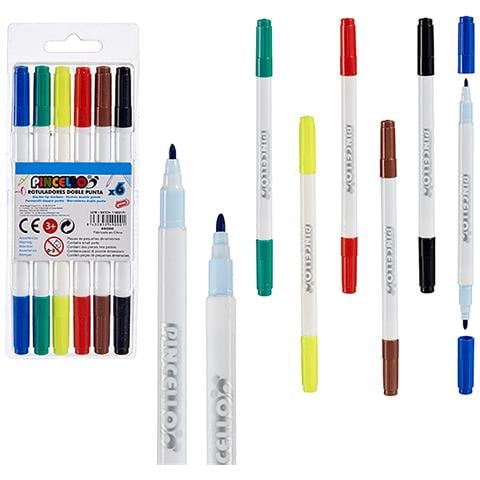 Segnatore Diga Cassa 6 Doppia Punta 1,5x19x7,5 Cm. Colore: Multicolore - Foto 1