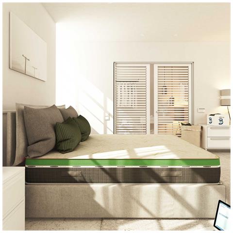 Materasso 1600 Molle e Memory 5 cm Energy Singolo misura 90x200 cm - Foto 2