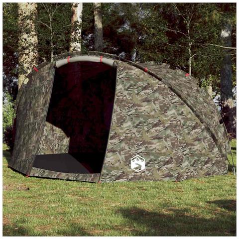 Tenda da Pesca per 5 Persone Mimetica Impermeabile - Foto 1