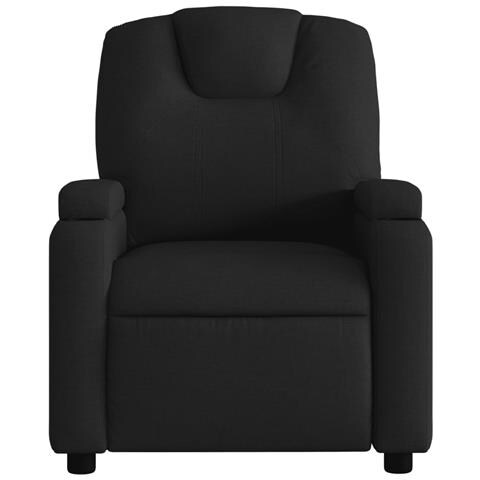 Poltrona Elettrica Reclinabile Nera in Tessuto - Foto 9