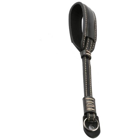 Cinturino Da Polso Per Fotocamera In Pelle Pu Compatibile Con Sony, Nikon, Fujifilm, Leica Black - Foto 2