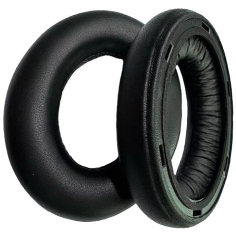 Cuscinetti Auricolari Di Ricambio In Pelle Di Pecora Neri Compatibili Con Sennheiser Momentum 4 - Foto 1