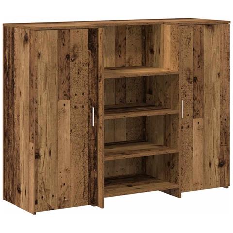 Banco Reception Legno Vecchio 135x50x103,5 cm Legno Multistrato - Foto 1