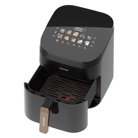 Cecofry&Grill Smokin' 6500 Singolo 6,5 L Indipendente 2200 W Friggitrice ad aria calda Nero, Marrone - Foto 2
