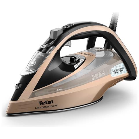 Ferro da Stiro a Secco e a Vapore Ultimate Pure FV9852E0 Durilium AirGlide Autoclean soleplate Potenza 3200 Watt Colore Nero Rame - Foto 1