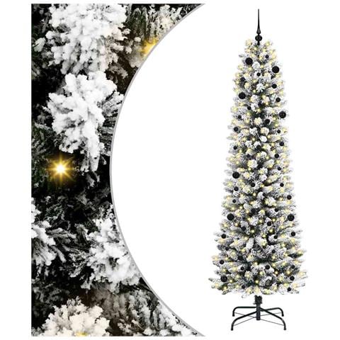 Albero di Natale artificiale con 300 LED Bianco 240 cm - Foto 1