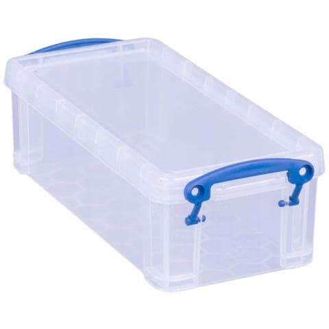 Organizer In Plastica Trasparente 205 × 100 × 45 Mm - Design Compatto E Robusto | Per Componenti Elettronici | Facile Da Trasportare - Foto 1