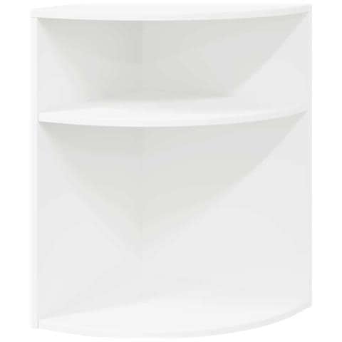 Tavolino Bianco 39,7 x 39,7 x 60 cm Legno multistrato - Foto 1