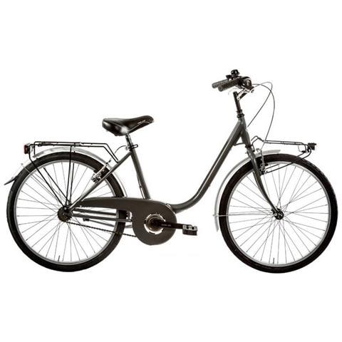 Bici Da Bambina Linea Venere Bimba Misura 24 Senza Cambio 1v Bicicletta Da Ragazza Ven24scfb City Bike Frasca Bassa - 39 Nero - Foto 3