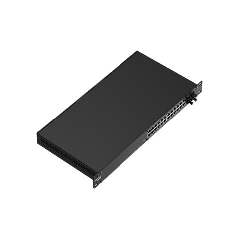 SWM280 switch di rete Gestito L2+ Gigabit Ethernet (10/100/1000) Supporto Power over Ethernet (PoE) Nero - Foto 2
