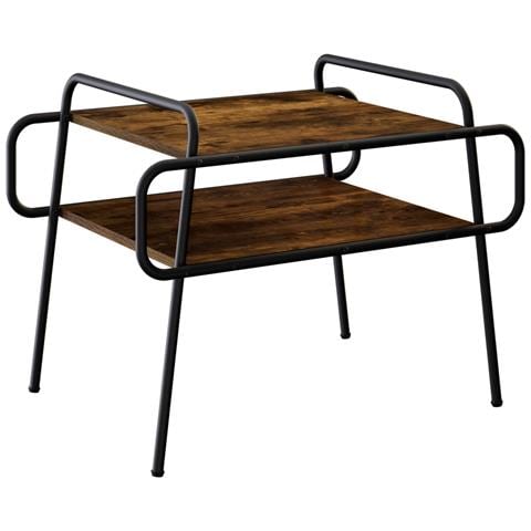 Tavolino da salotto Rovere Fumo 70 x 50 x 51 cm - Foto 1