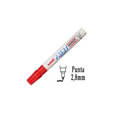 pz. 1 Marcatore Uni Paintmarker. rosso media M PX20 R - Foto 2