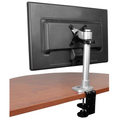 Supporto per Monitor con altezza regolabile - Braccio porta Monitor LCD LED con gancio per gestione cavi - Foto 2