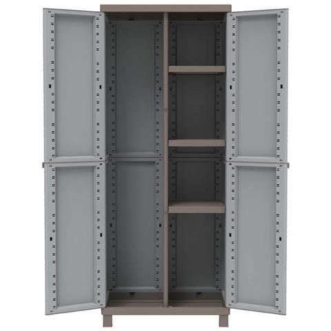 Armadio C-Rattan 3680 2 ante e 3 ripiani L68 x P39 x H170 - Foto 5
