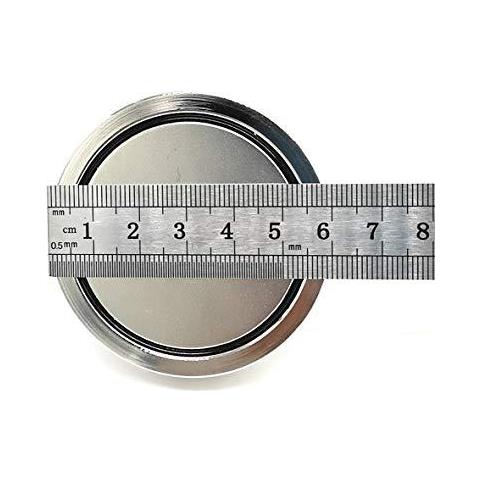 160 Kg Forza Forte Neodimio Occhiello Magnete Potenza Magnete Perfetta Per La Pesca Magnetica - 60mm Con Occhiello Neodimio Pot Magnet - Foto 2