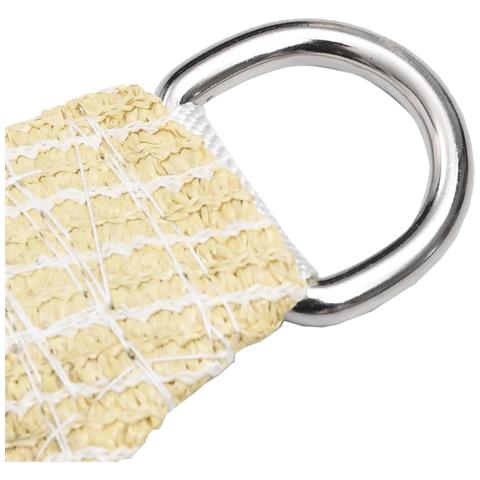 Vela Parasole 160 g / m² Beige 3x3x4,2 m in HDPE - Foto 2