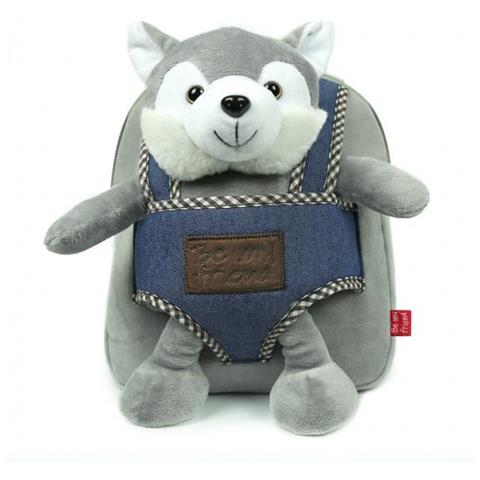 Zaino Husky 2,7 Litri 26 Cm Poliestere Grigio - Foto 1