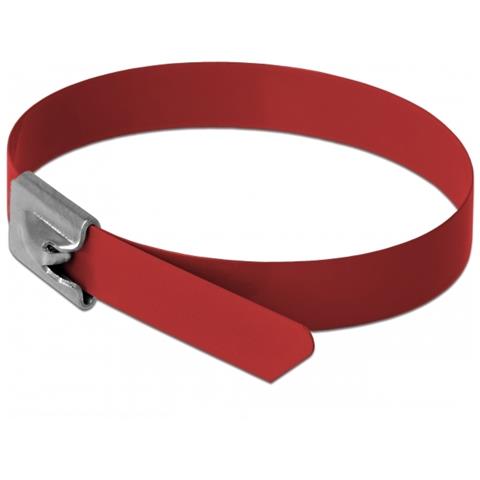 18782 fascetta Acciaio Rosso 10 pz - Foto 1