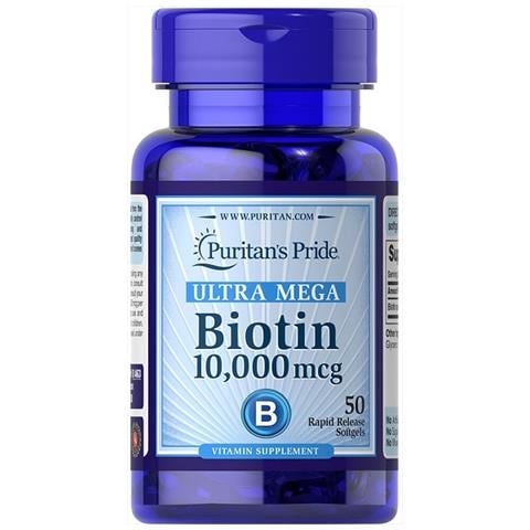 Biotina 10000 Mcg 50 Sgel - Foto 1