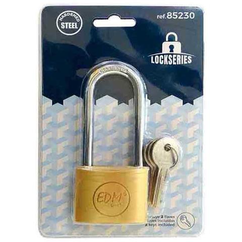 Lucchetto Con Chiave Ottone Lunghezza (5 X 8 Cm) - Foto 2
