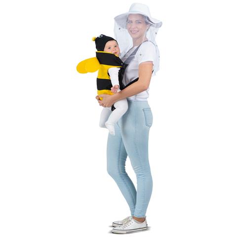 Costume Per Adulti My Other Me Neonato Ape Apicoltore Giallo Nero (3 Pezzi) - Foto 4