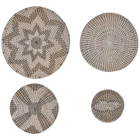 Set Di 4 Decorazioni Murali Alga Marina Naturale Laocai - Foto 2