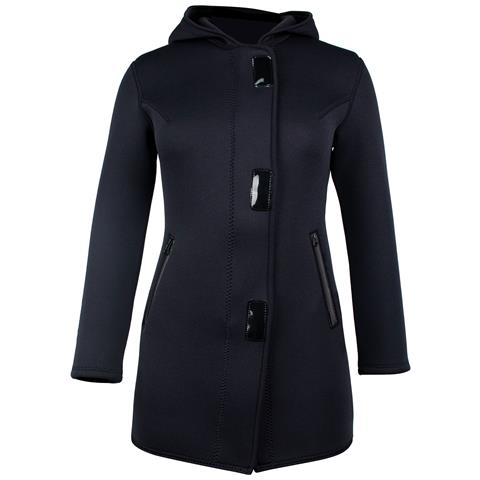Neocoat Female Cappotto In Neoprene Neocoat Nero - Foto 1