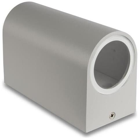 Applique Doppia Luce Lampada Da Parete Interno Esterno Porta Faretto Gu10 Es14g - Foto 4