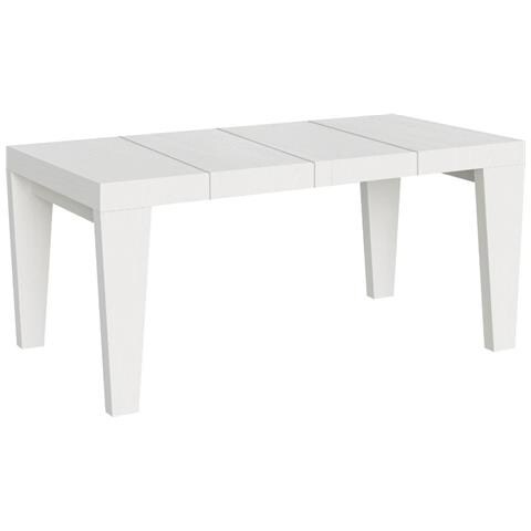 Tavolo Allungabile 90x140/244 Cm Spimbo Premium Bianco Frassino - Foto 1