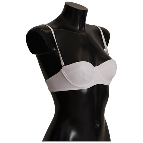 Intimo Reggiseno Balconcino Semi-imbottito Nylon Bianco - It1 - Xs - Foto 2