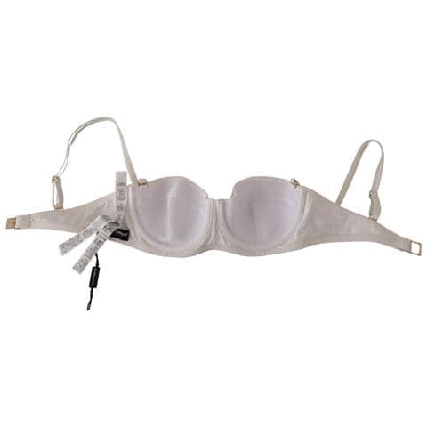 Intimo Reggiseno Balconcino Semi-imbottito Nylon Bianco - It1 - Xs - Foto 5
