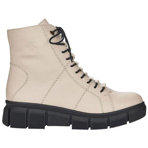 Beige Casual Booties Stivaletti Sintetico E Tessile Scarpe Donna Beige Eu 38, X3428-60 - Foto 1