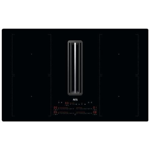 Piano Cottura CCE84751CB a Induzione 4 Zone Cottura da 80.3 cm Cappa Aspirante / Filtrante Colore Nero - Foto 1