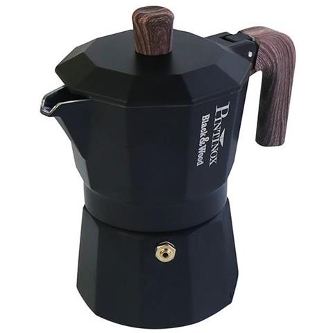 Black&WoodÂ» Caffettiera Moka Tazze - 1 tazza Made in Italy - Foto 1