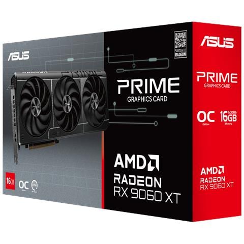 Prime Radeon RX 9060 XT O16G 16GB GDDR6 PCI Express 5.0 - Foto 1