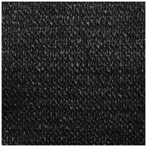 Vela Parasole 160 g/m² Triangolare Nero 4x5x5 m in HDPE - Foto 9