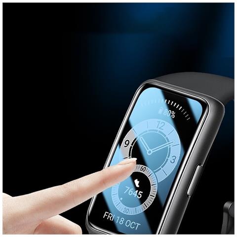 Proteggi Schermo Per Orologio Compatibile Con Huawei Fit - Posizionamento Semi-adsorbito (confezione Da 3) - Foto 6