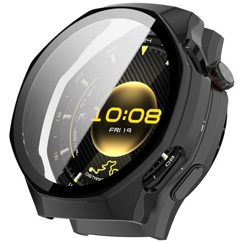 Custodia Protettiva Compatibile Con Huawei Watch Gt6 Pro 46mm - Nero Classico Pc + Pellicola Temperata - Foto 6