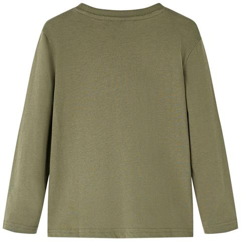 Maglietta per Bambini a Maniche Lunghe Cachi 104 - Foto 2