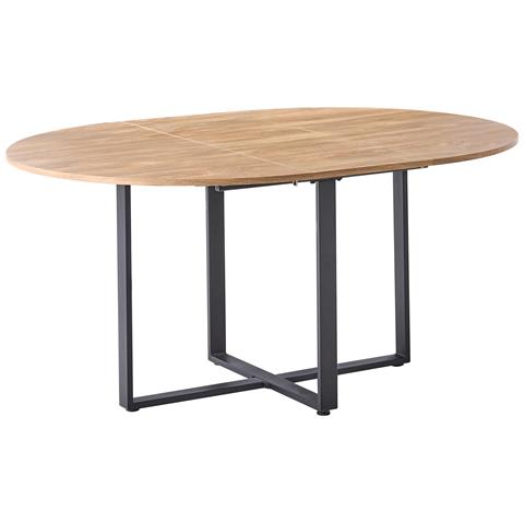 Tavolo Da Pranzo Alexandrina Marrone 120/160 Cm 120 Cm - Foto 2