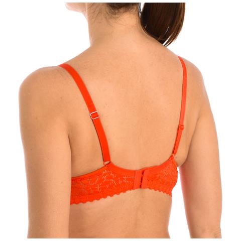 Reggiseno Push-up Con Ferretto E Pizzo Floreale Da Donna 00dfe - Foto 2